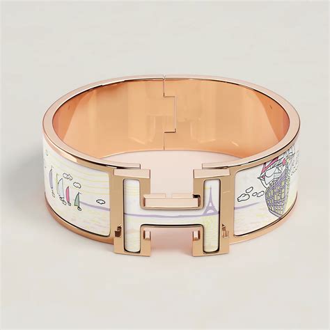 clic clac hermes illustrazioni|hermes clic h bracelet.